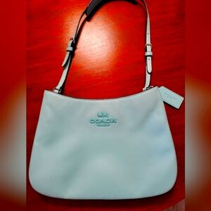 Coach Penelope shoulder bag mint/teal